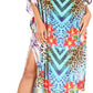 Sakkas Jabari Women's Maxi Short Sleeve Long Beach Kaftan Dress Boho Loose Gown