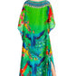 Sakkas Jabari Women's Maxi Short Sleeve Long Beach Kaftan Dress Boho Loose Gown