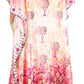 Sakkas Jabari Women's Maxi Short Sleeve Long Beach Kaftan Dress Boho Loose Gown