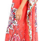 Sakkas Jabari Women's Maxi Short Sleeve Long Beach Kaftan Dress Boho Loose Gown