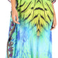 Sakkas Jabari Women's Maxi Short Sleeve Long Beach Kaftan Dress Boho Loose Gown