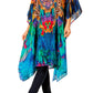 Sakkas Jenni Women's Mid Length Boho Caftan Kaftan Dress Cover up Flowy Rhinestone