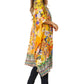 Sakkas Jenni Women's Mid Length Boho Caftan Kaftan Dress Cover up Flowy Rhinestone