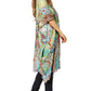 Sakkas Jenni Women's Mid Length Boho Caftan Kaftan Dress Cover up Flowy Rhinestone