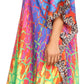 Sakkas Jenni Women's Mid Length Boho Caftan Kaftan Dress Cover up Flowy Rhinestone