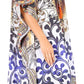 Sakkas Jenni Women's Mid Length Boho Caftan Kaftan Dress Cover up Flowy Rhinestone