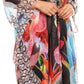 Sakkas Livi  Women's V Neck Beach Dress Cover up Caftan Top Loose with Rhinestone