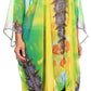 Sakkas Livi  Women's V Neck Beach Dress Cover up Caftan Top Loose with Rhinestone