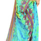 Sakkas Alvita Women's V Neck Beach Dress Top Caftan Cover up with Rhinestones