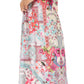 Sakkas Dora Women's One Shoulder Short Sleeve Casual Elegant Maxi Dress with Print