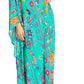 Sakkas Dora Women's One Shoulder Short Sleeve Casual Elegant Maxi Dress with Print