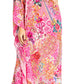 Sakkas Dora Women's One Shoulder Short Sleeve Casual Elegant Maxi Dress with Print