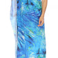 Sakkas Dora Women's One Shoulder Short Sleeve Casual Elegant Maxi Dress with Print