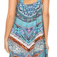 Sakkas Eva Women's Casual Summer Cocktail Boho Sleeveless Short Dress with Print