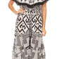 Sakkas Tara Women's Long Maxi Boho Off Shoulder Summer Casual Dress Floral Print