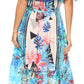 Sakkas Tara Women's Long Maxi Boho Off Shoulder Summer Casual Dress Floral Print