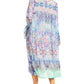 Sakkas Womens Ruffled Sleeves Scoop Neck Summer Short Tiered Dress/Loungewear