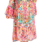 Sakkas Womens Ruffled Sleeves Scoop Neck Summer Short Tiered Dress/Loungewear