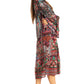 Sakkas Womens Ruffled Sleeves Scoop Neck Summer Short Tiered Dress/Loungewear
