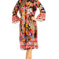 Sakkas Womens 3/4 Sleeves Button Down Spring/Summer Short Shirt Dress/Cover-up