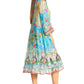 Sakkas Womens 3/4 Sleeves Button Down Spring/Summer Short Shirt Dress/Cover-up
