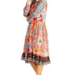 Sakkas Womens 3/4 Sleeves Button Down Spring/Summer Short Shirt Dress/Cover-up