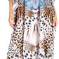 Sakkas Yeni Women's Short Sleeve V-neck Summer Floral Long Caftan Dress Cover-up