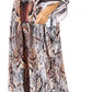 Sakkas Yeni Women's Short Sleeve V-neck Summer Floral Long Caftan Dress Cover-up