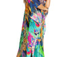 Sakkas Yeni Women's Short Sleeve V-neck Summer Floral Long Caftan Dress Cover-up