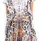 Sakkas Yeni Women's Short Sleeve V-neck Summer Floral Long Caftan Dress Cover-up