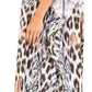 Sakkas Yeni Women's Short Sleeve V-neck Summer Floral Long Caftan Dress Cover-up