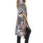 Sakkas Zeni Women's Short sleeve V-neck Summer Floral Print Caftan Dress Cover-up