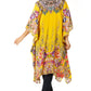 Sakkas Zeni Women's Short sleeve V-neck Summer Floral Print Caftan Dress Cover-up