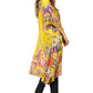Sakkas Zeni Women's Short sleeve V-neck Summer Floral Print Caftan Dress Cover-up