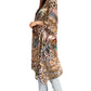 Sakkas Zeni Women's Short sleeve V-neck Summer Floral Print Caftan Dress Cover-up