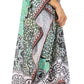 Sakkas Amaya Loose Fit Long Printed Strappy Cutout Shoulder Boat Neck Kaftan Dress