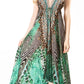 Sakkas Lizi 2 Women's High-Low Halter Maxi Dress for Beach and Vacation Parties