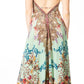 Sakkas Lizi 2 Women's High-Low Halter Maxi Dress for Beach and Vacation Parties