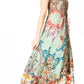 Sakkas Lizi 2 Women's High-Low Halter Maxi Dress for Beach and Vacation Parties