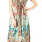 Sakkas Lizi 2 Women's High-Low Halter Maxi Dress for Beach and Vacation Parties