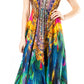 Sakkas Lizi 2 Women's High-Low Halter Maxi Dress for Beach and Vacation Parties