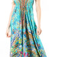 Sakkas Lizi 2 Women's High-Low Halter Maxi Dress for Beach and Vacation Parties
