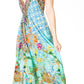 Sakkas Lizi 2 Women's High-Low Halter Maxi Dress for Beach and Vacation Parties