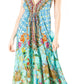 Sakkas Lizi 2 Women's High-Low Halter Maxi Dress for Beach and Vacation Parties
