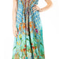 Sakkas Lizi 2 Women's High-Low Halter Maxi Dress for Beach and Vacation Parties