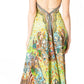 Sakkas Lizi 2 Women's High-Low Halter Maxi Dress for Beach and Vacation Parties