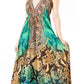 Sakkas Lizi 2 Women's High-Low Halter Maxi Dress for Beach and Vacation Parties