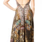 Sakkas Lizi 2 Women's High-Low Halter Maxi Dress for Beach and Vacation Parties