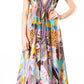 Sakkas Lizi 2 Women's High-Low Halter Maxi Dress for Beach and Vacation Parties