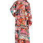 Sakkas Womens Long Sleeves Button Down Spring/Summer Maxi Shirt dress/Beachwear